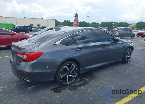 2018 Honda Accord Sport from USA, damaged, VIN 1HGCV1F39JA161806